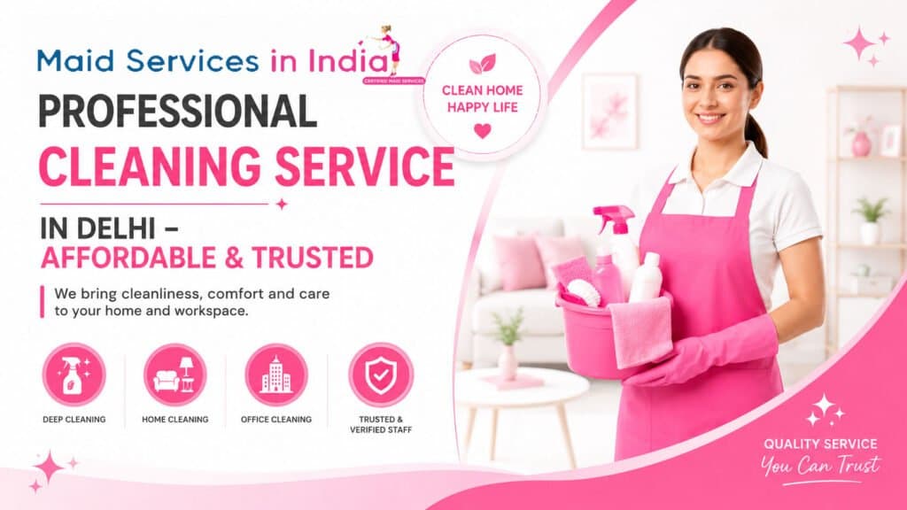 Professional Cleaning Service in Delhi – Affordable &amp; Trusted