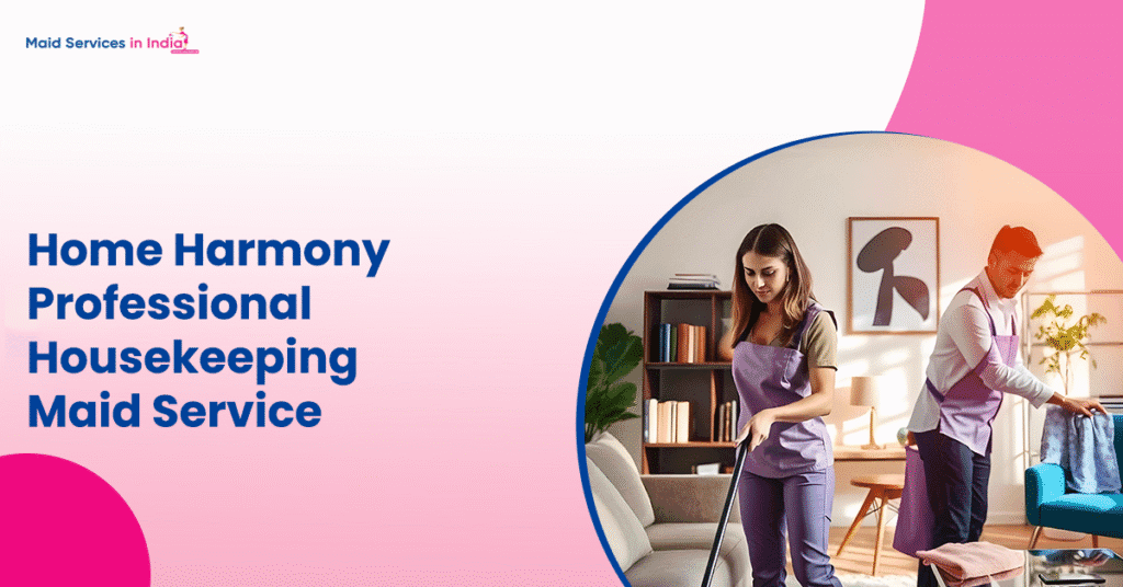 Home Harmony: Professional Housekeeping Maid Service