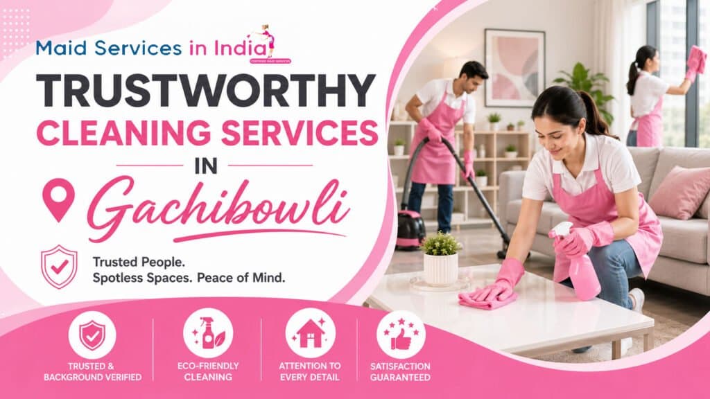Trustworthy Cleaning Services in Gachibowli