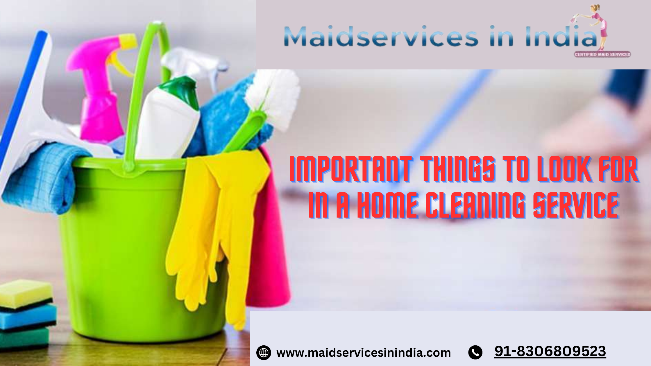 A home cleaning service offers professional cleaning of residences, handling tasks like vacuuming, mopping, dusting, and sanitizing.
